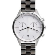 C39 Women’s chronograph watch in polished steel - Image 16