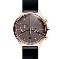 C39 Women’s chronograph watch in PVD rose gold - Image 2