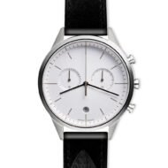 C39 Women’s chronograph watch in polished steel - Image 14
