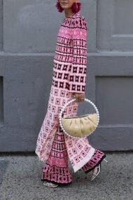Fashion Geometric Printed Long Sleeve Two-piece Set - Image 2