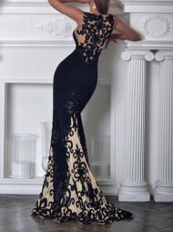 Women's Dresses Lace Sleeveless Slim Party Dress - Image 2